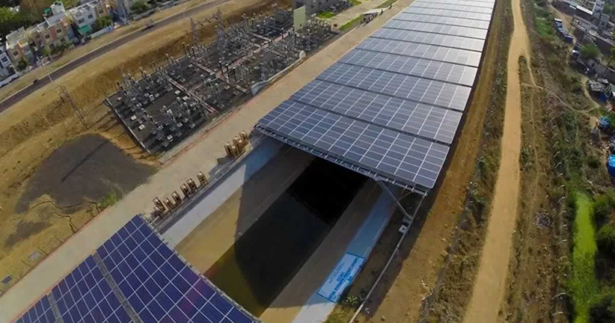 Canal Solar Power Project in Gujarat