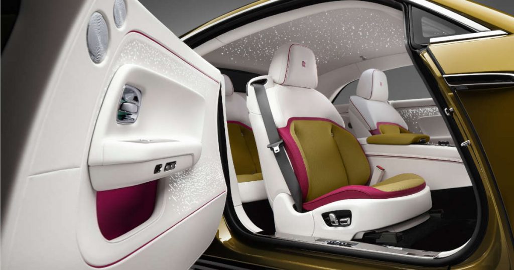 Rolls-Royce First EV Spectre interior