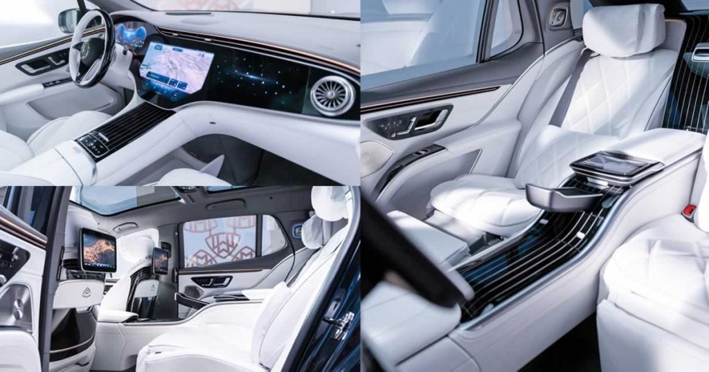 Mercedes-Maybach EQS SUV interior