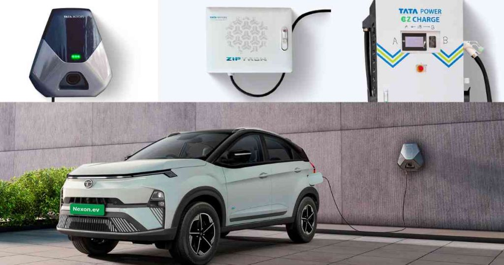 EV Charging Type - Nexon EV